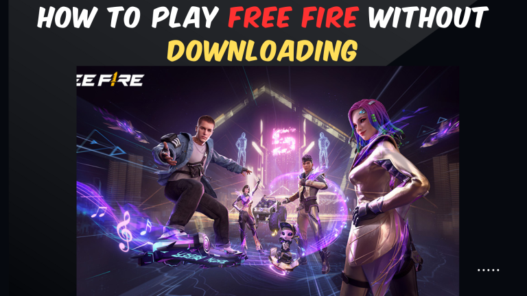 How to Play Free Fire Without Downloading